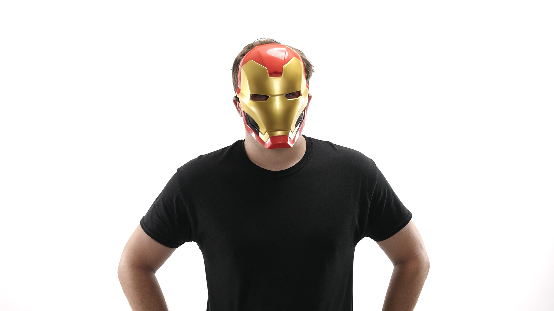 JWC1171 Ironman Mask Adult Accessory 360 Action Rotation